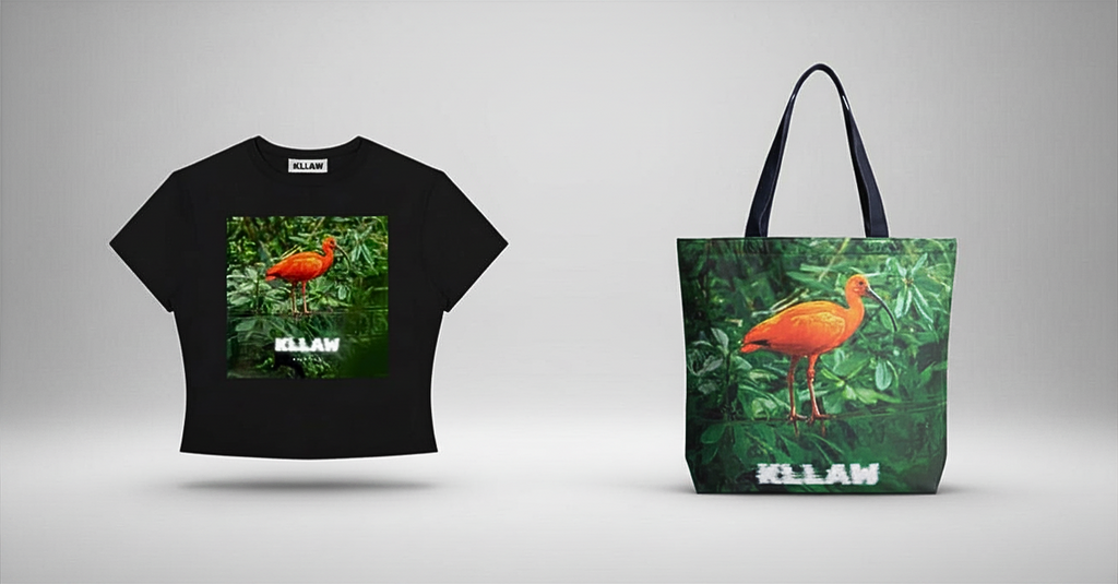 Limted Edition: KLLAW x MyFathersOldCamera Birds of Prey Tote +  The Crop