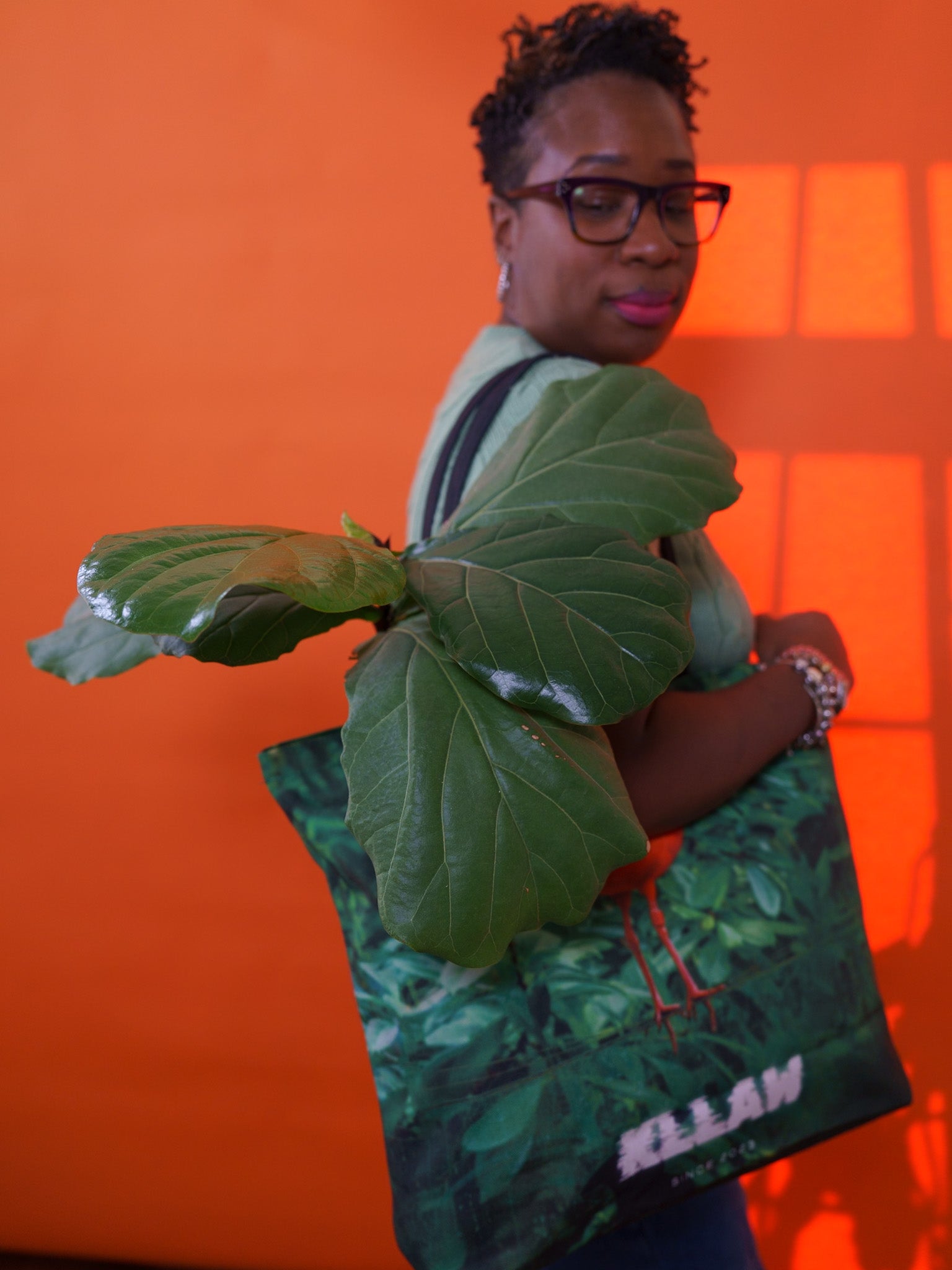 Birds of Prey large canvas tote by MyFathersOldCamera - bold artist design