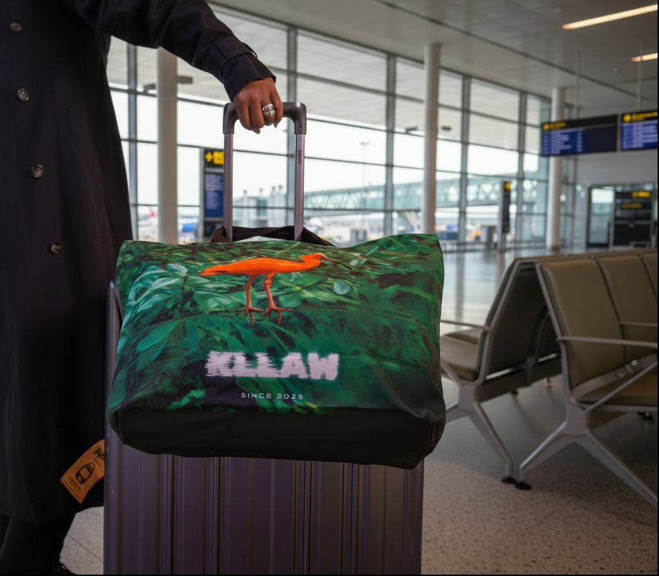 Birds of Prey large canvas tote by MyFathersOldCamera - bold artist design