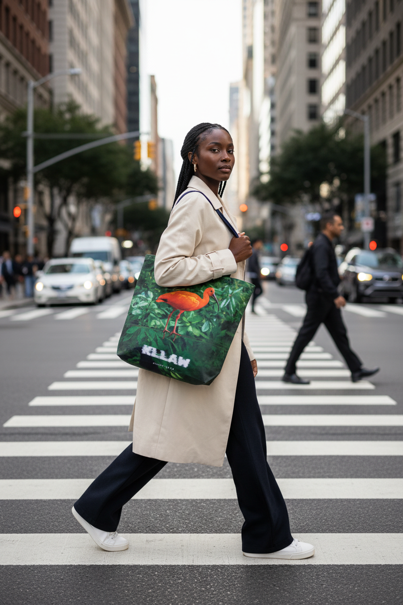 KLLAW x MyFathersOldCamera Birds of Prey Large Tote