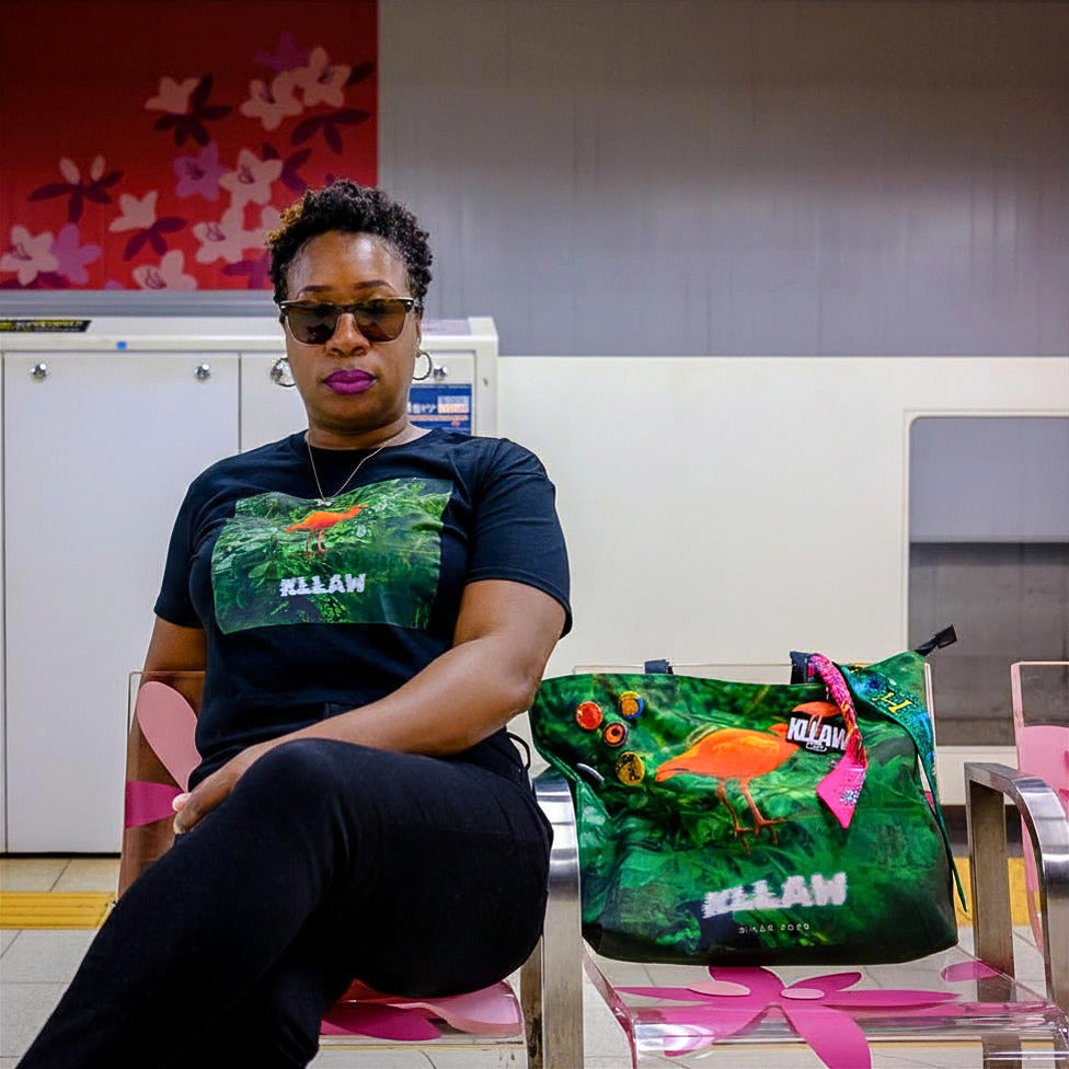 Limted Edition: KLLAW x MyFathersOldCamera Birds of Prey Tote +  The Crop